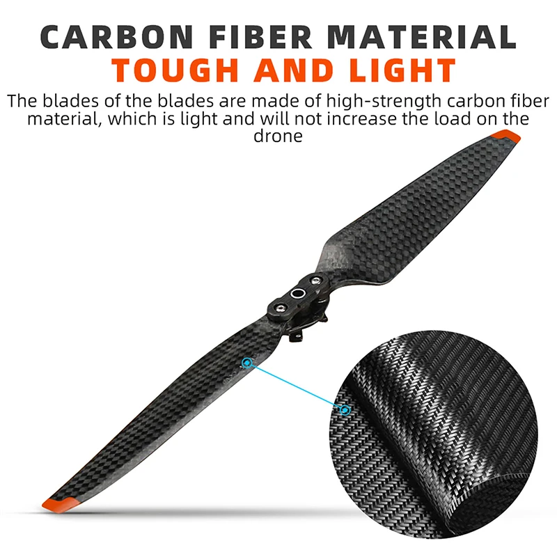 4pcs Carbon Fiber Blade 8747F  - Dji Drone Air 3 recension och pris