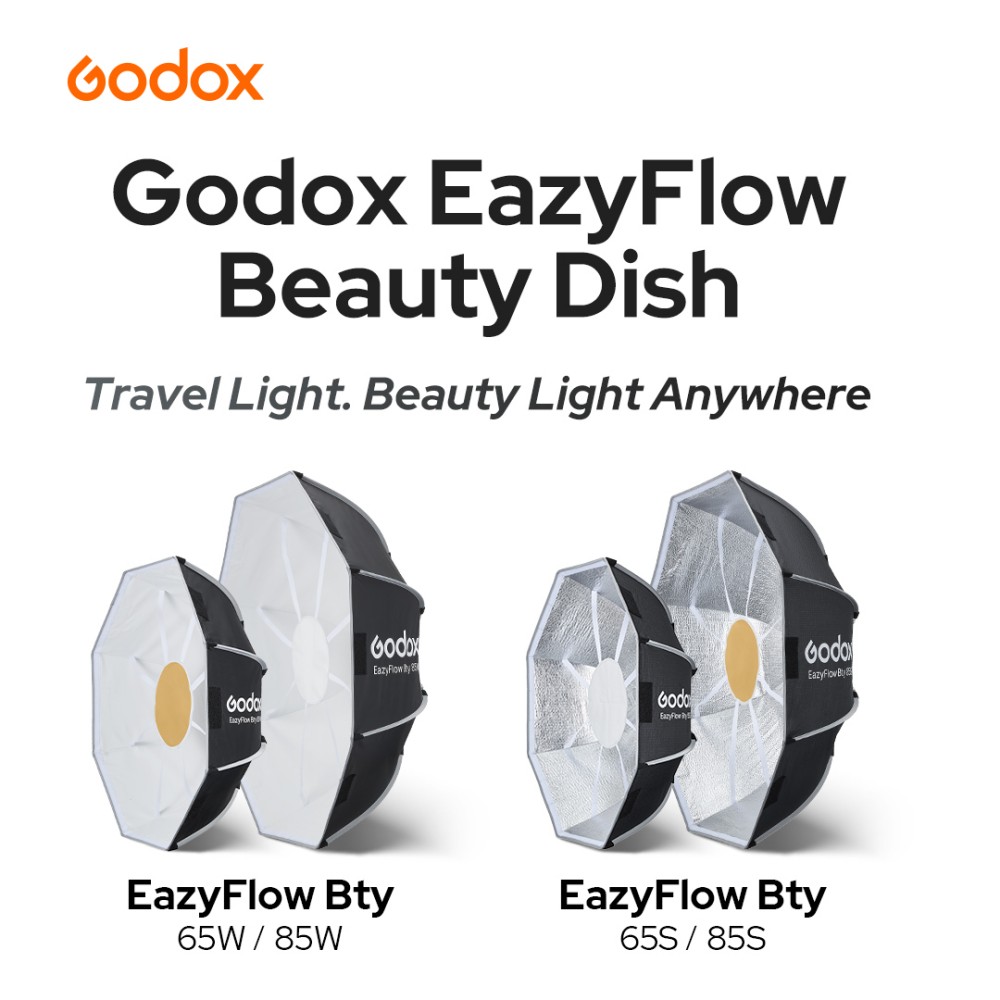 Godox EazyFlow Bty 65S/85S Col - Photography Lighting Set Up recension och pris